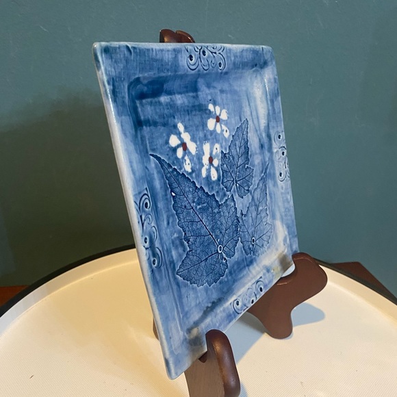 Peter and Fran Wolstenholme P&FW Courtmacsherry Ireland Art Pottery 7” Plate - Picture 2 of 7